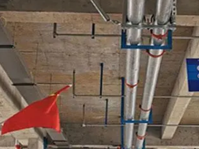 湖滨管廊支架的安装方法